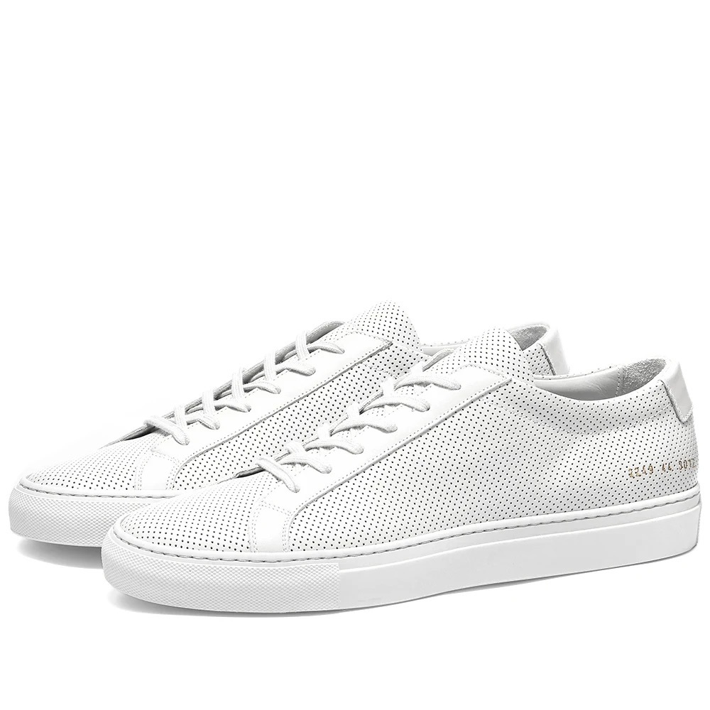 Common Projects Perforated Leather Sneakers